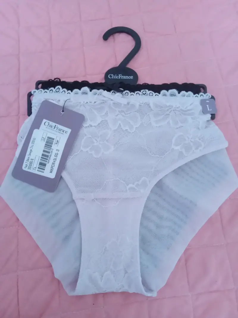 HERMOSO PACK DOBLE Calzones de encaje