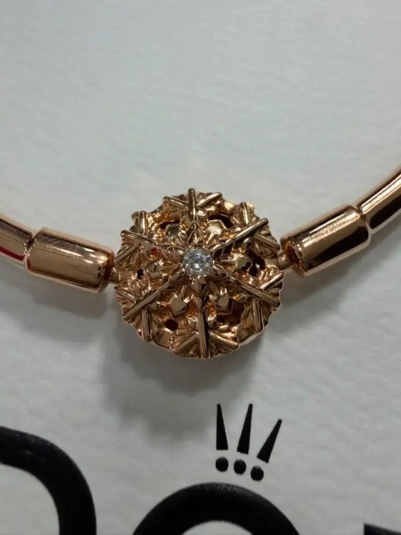 Pulsera con dije de copo de nieve Pandora - 3