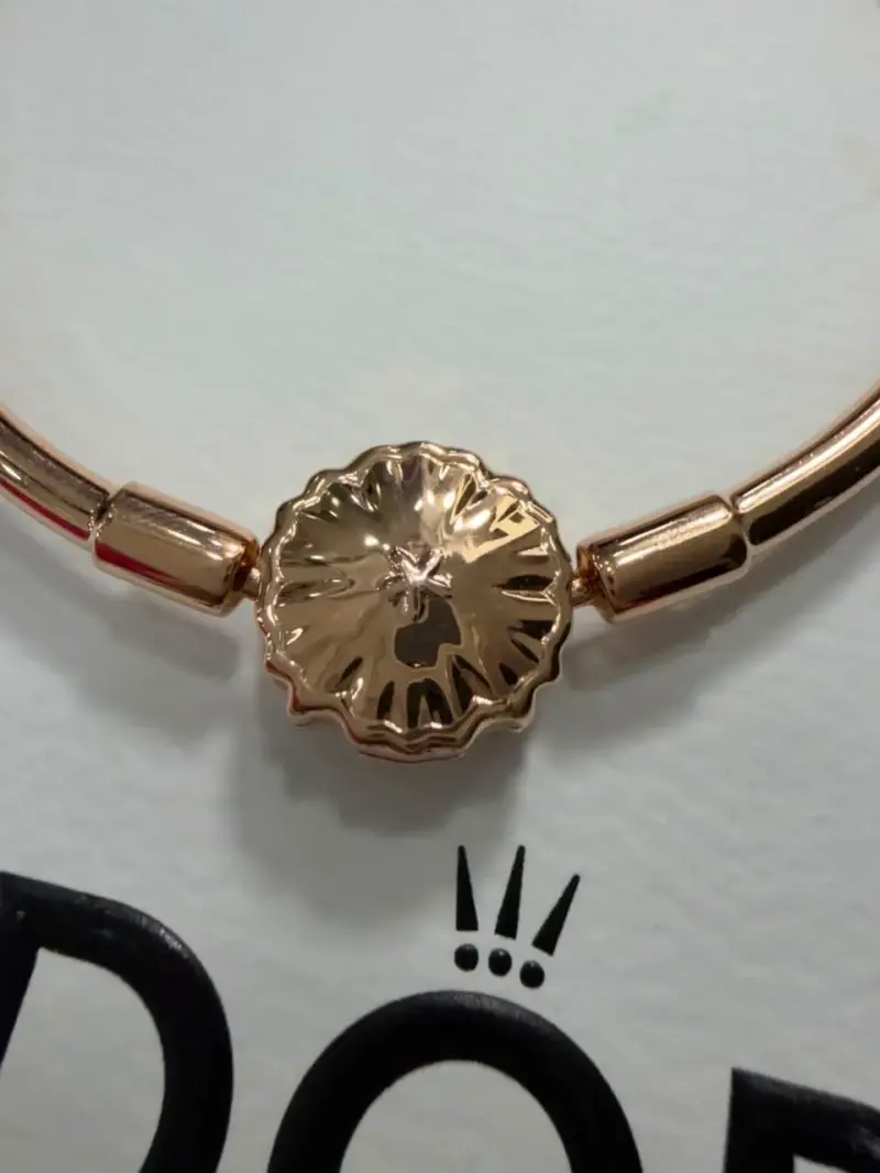 Pulsera con dije de copo de nieve Pandora - 4