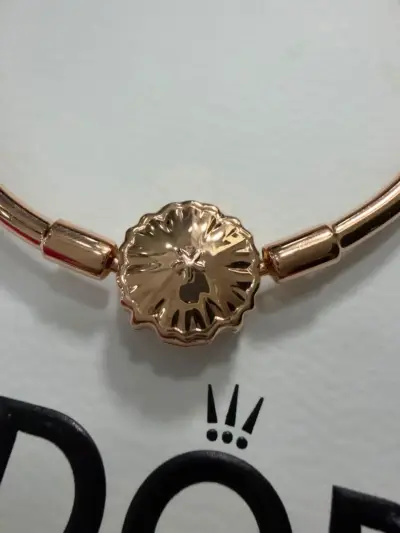 Pulsera con dije de copo de nieve Pandora - miniatura 4
