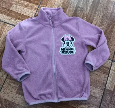 Chaqueta polar Minnie Mouse para niña - miniatura 1
