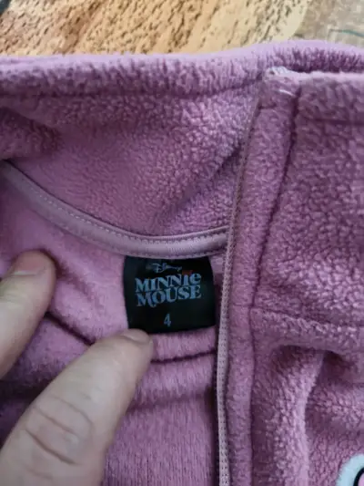 Chaqueta polar Minnie Mouse para niña - miniatura 3
