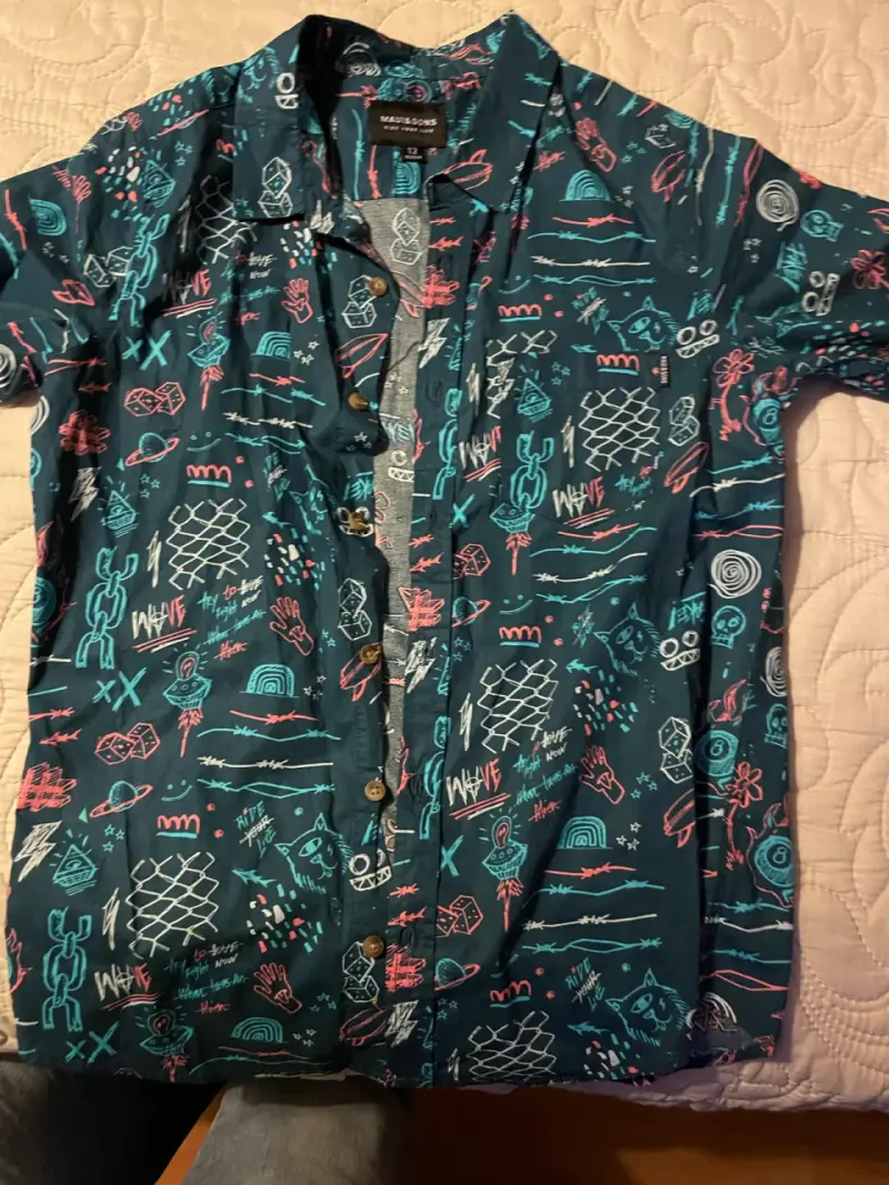 Camisa estampada Maui & Sons talla 12 y melt talla - 2