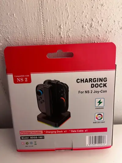 Base de Carga para Joy-Con NS 2 con luz led - miniatura 2
