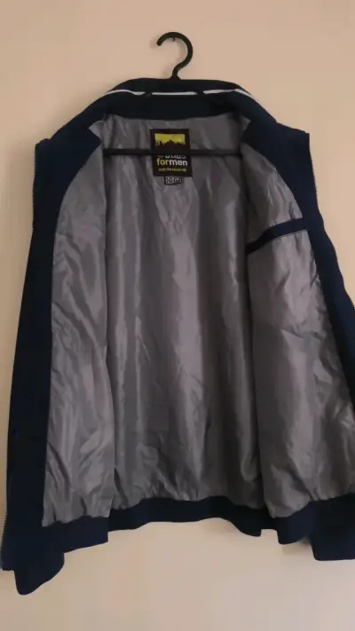 Chaqueta azul para hombre For Men talla XL - miniatura 3
