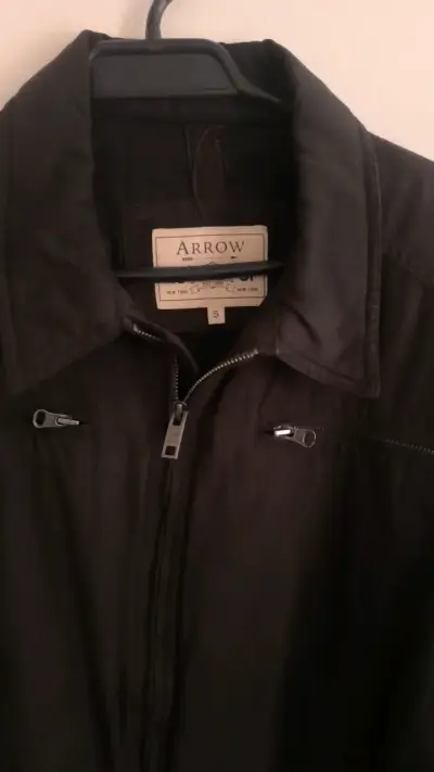 Chaqueta negra para hombre Arrow talla S - miniatura 2