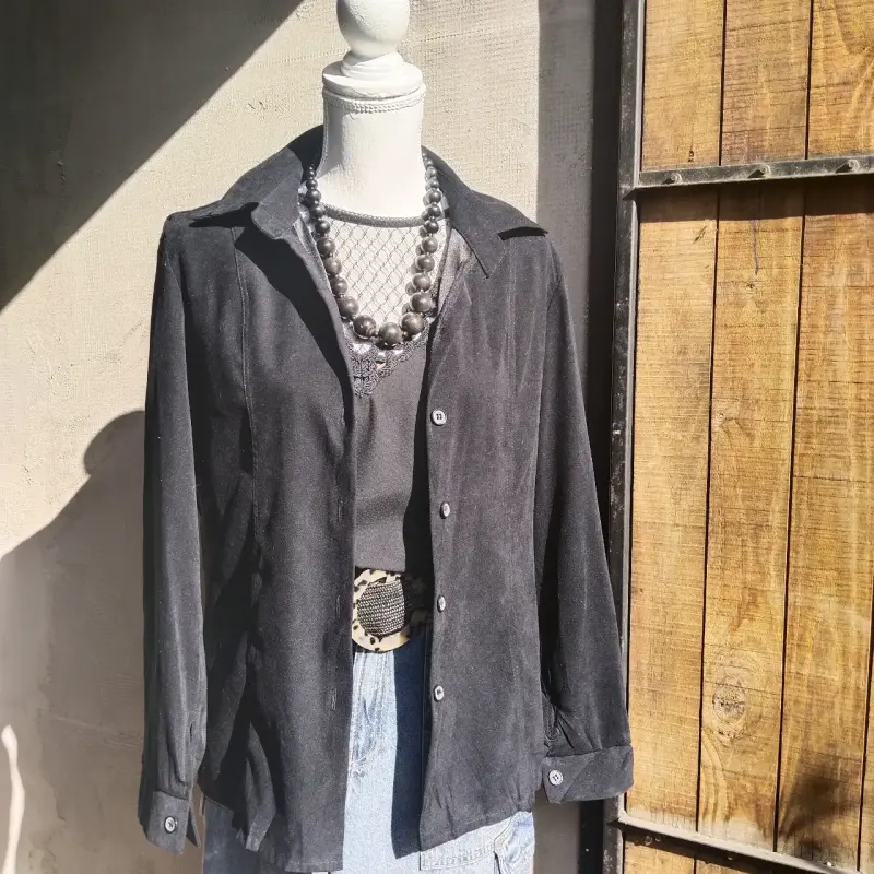 Camisas de gamuza en varios colores para mujer - 5