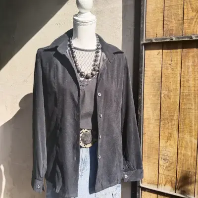 Camisas de gamuza en varios colores para mujer - miniatura 5