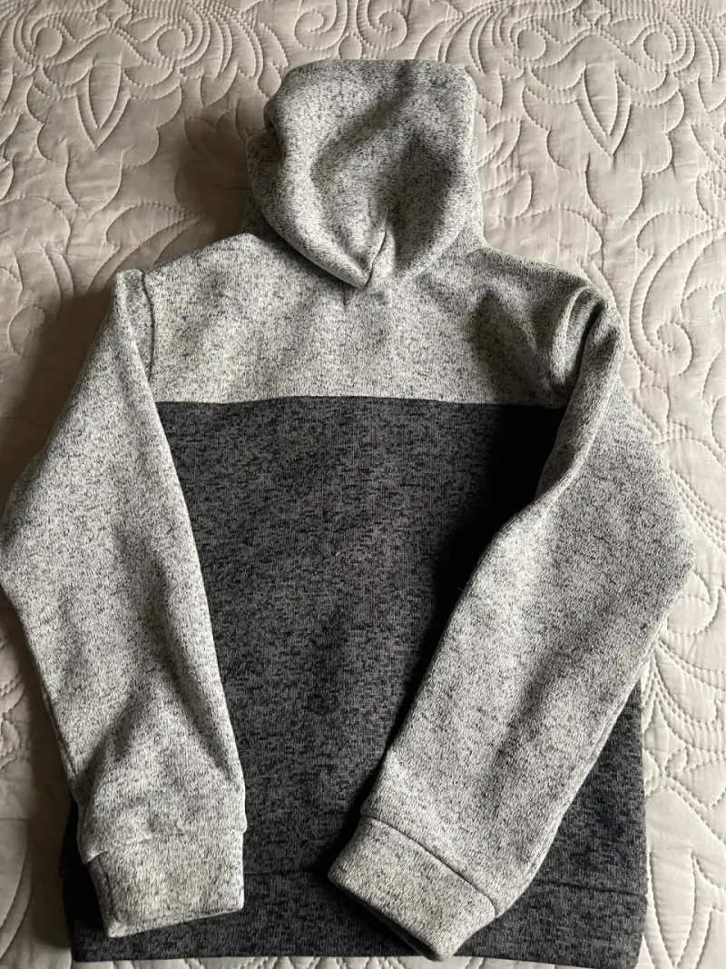 Polerón con capucha gris Cloud Break para niño - 3