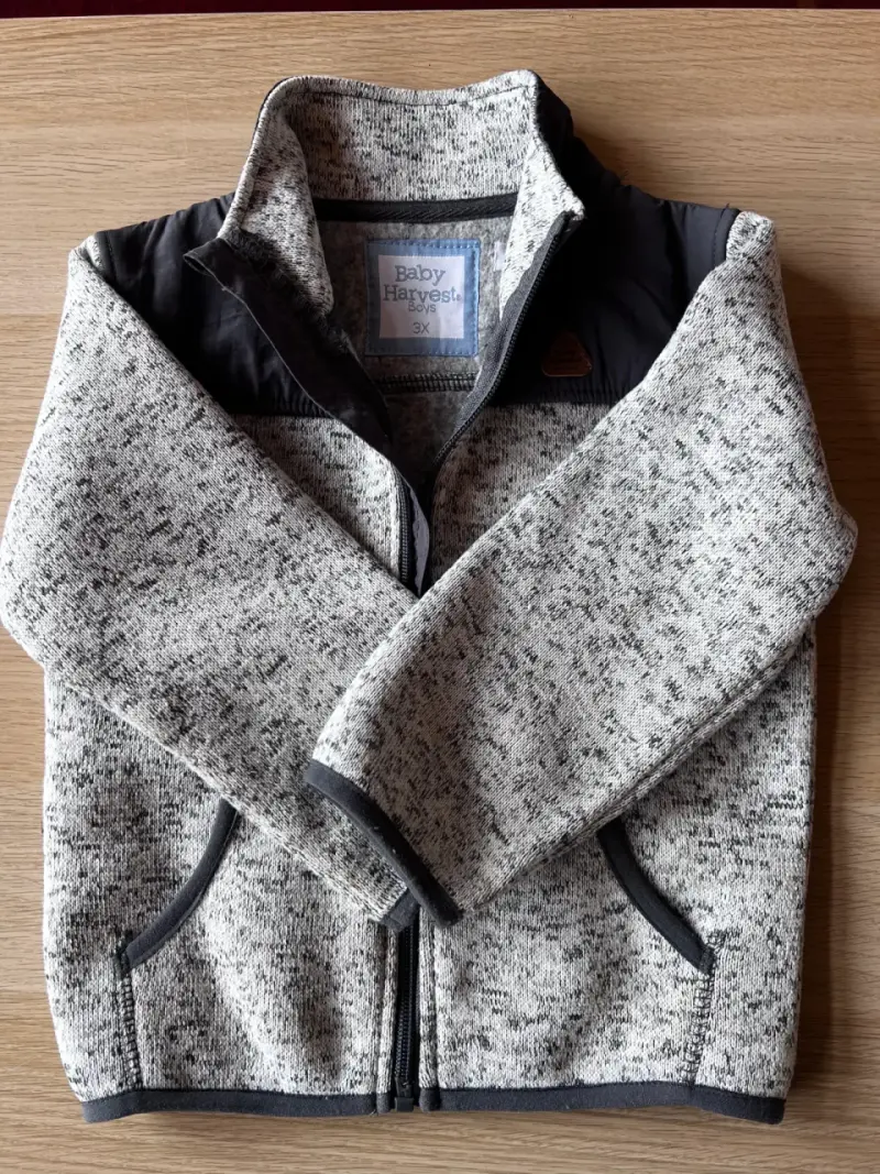 Chaqueta gris para niño Baby Harvest - 3