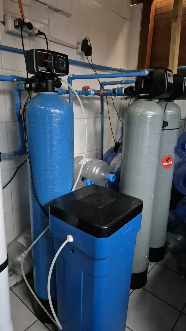 Sistema de filtración de agua Ecosoft con tanques - 2