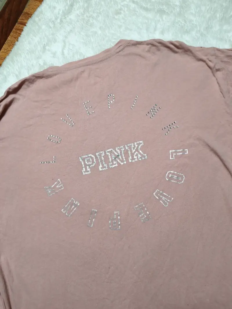Polera manga larga rosa Pink - 3