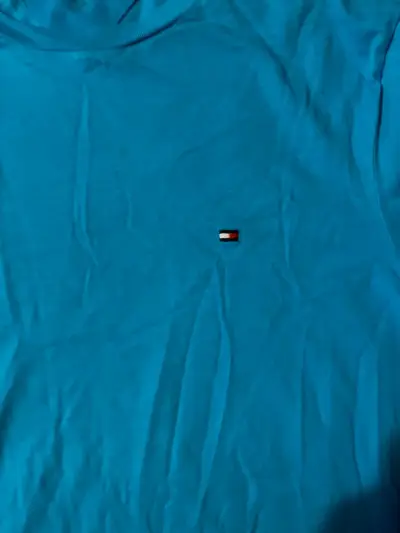 Polera azul Tommy Hilfiger para hombre S - miniatura 1