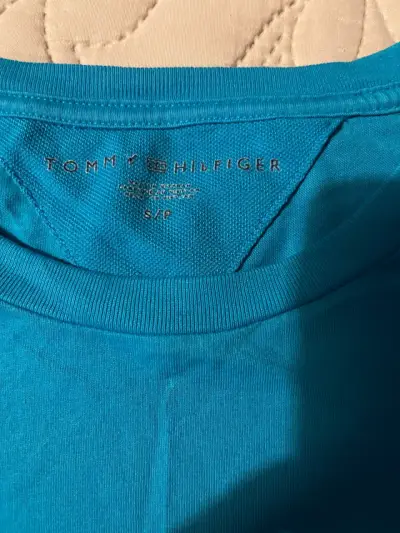 Polera azul Tommy Hilfiger para hombre S - miniatura 3