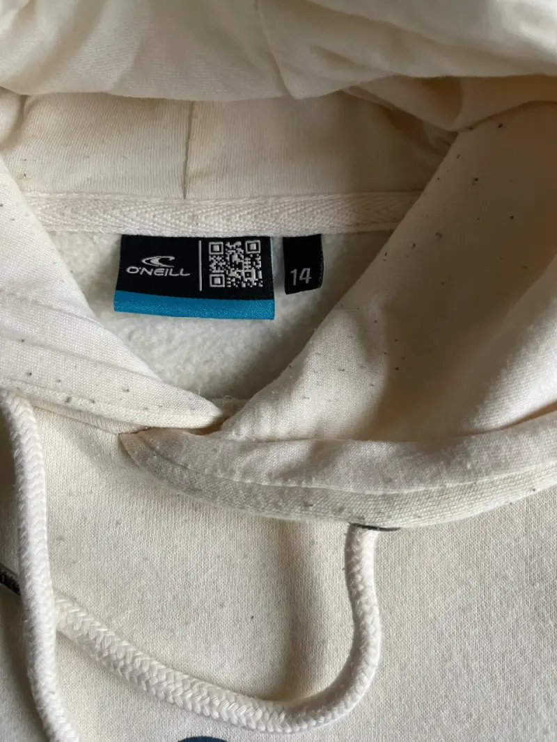 Polerón O'Neill Surf Co beige con capucha talla 14 - 3