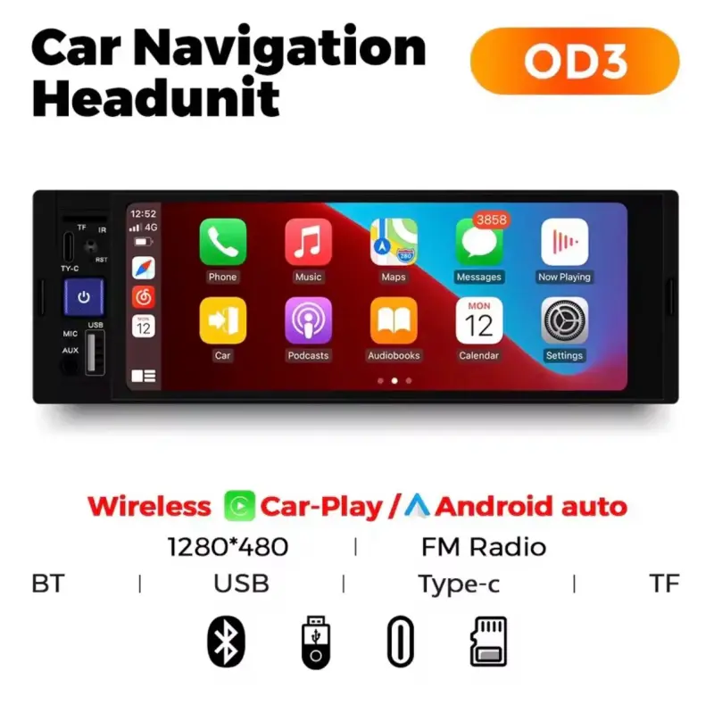 Radio Auto NaviFly con Car Play - 4