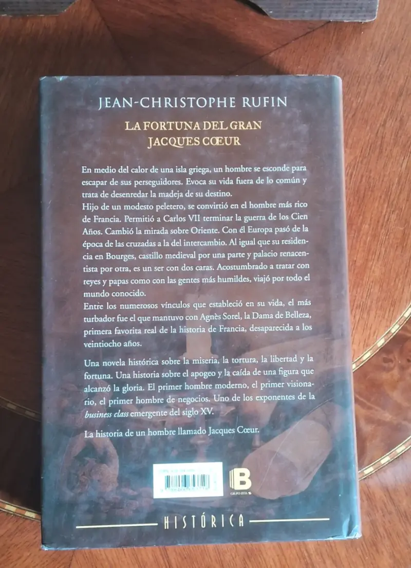Libro La Fortuna Del Gran Jacques Coeur de Jean-Christophe Rufin - 2