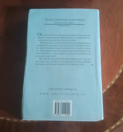 Libro Breve Historia Universal Ricardo Krebs - miniatura 2