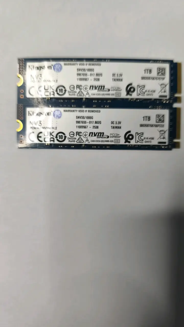 SSD Kingston NV3 1TB PCIe M.2