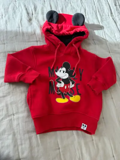 Poleron mickey con orejas - miniatura 1