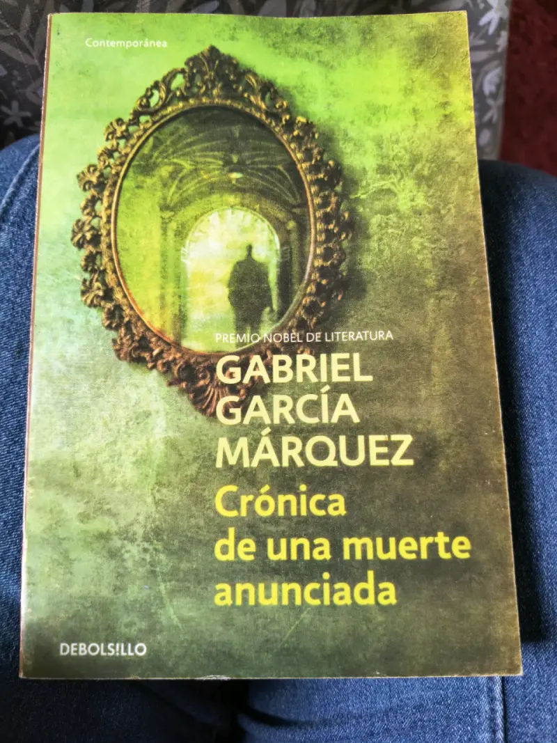 Libro Crónica de una Muerte Anunciada de Gabriel García Márquez - 1