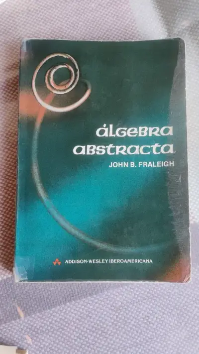 Libro Álgebra Abstracta de John B. Fraleigh - miniatura 1