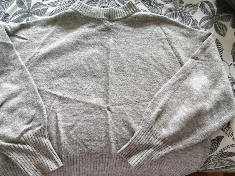 Suéter de lana gris para mujer Blugirl - 2