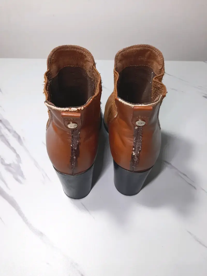 Botines de gamuza - 4