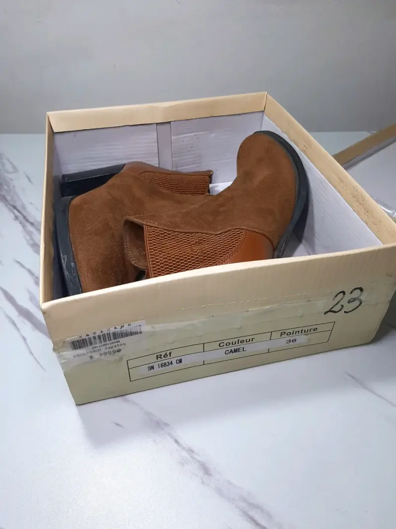 Botines de gamuza - 5