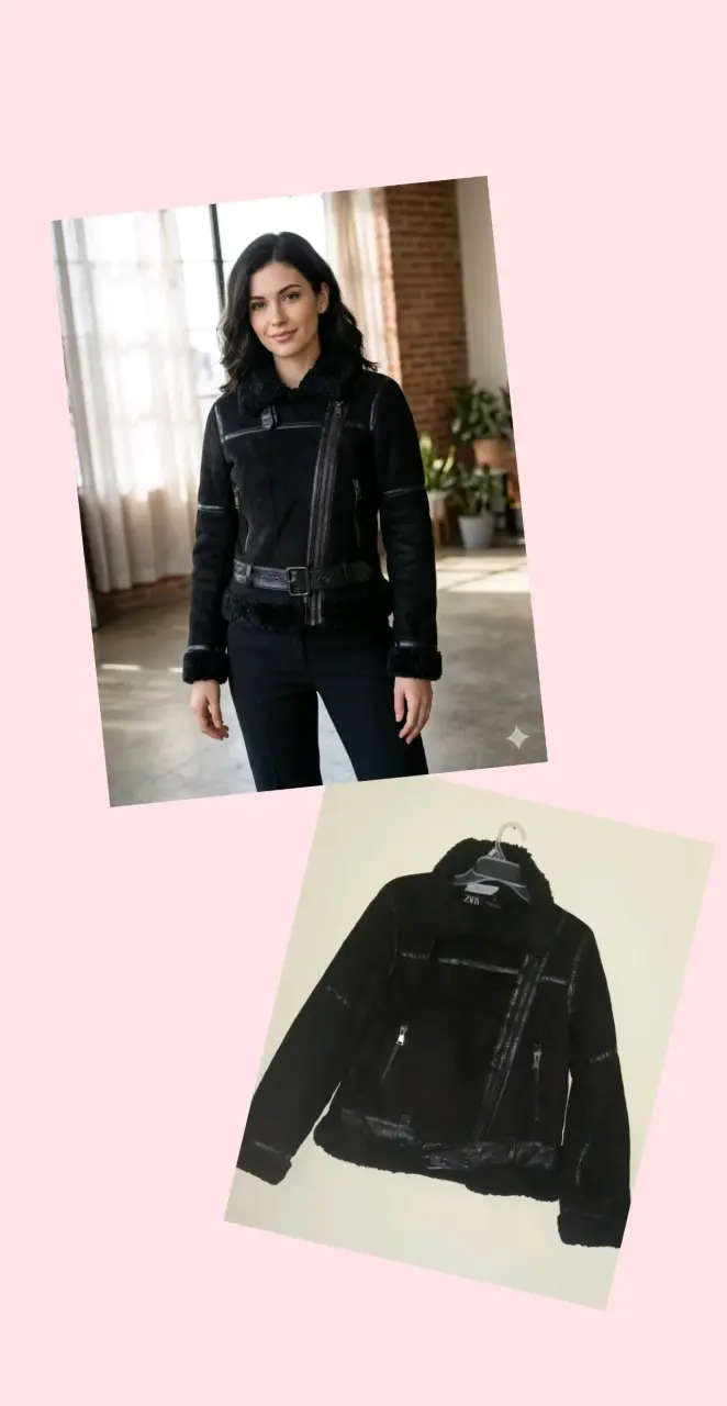 Chaqueta aviadora marca Zara original - 6