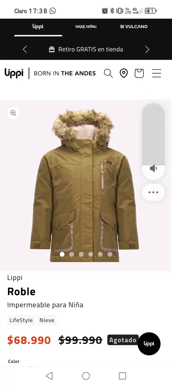 Chaqueta Lippi de niña - 5