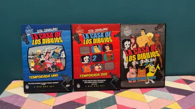 Colección de DVDs La Casa de los Dibujos Sin Censura - miniatura 1