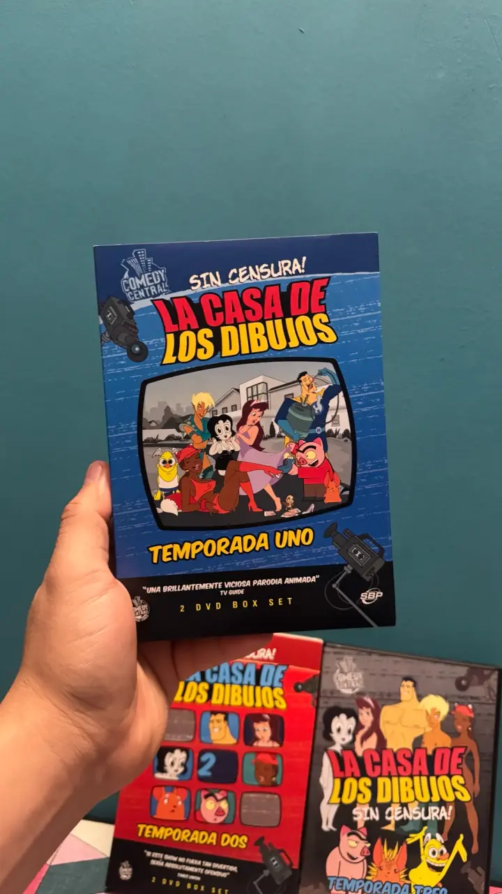 Colección de DVDs La Casa de los Dibujos Sin Censura - 2
