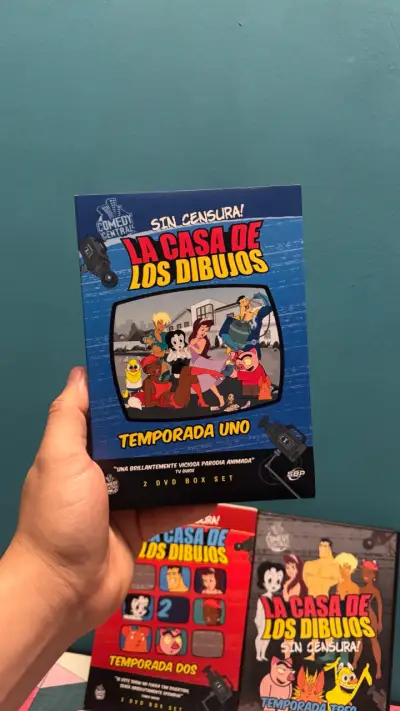 Colección de DVDs La Casa de los Dibujos Sin Censura - miniatura 2