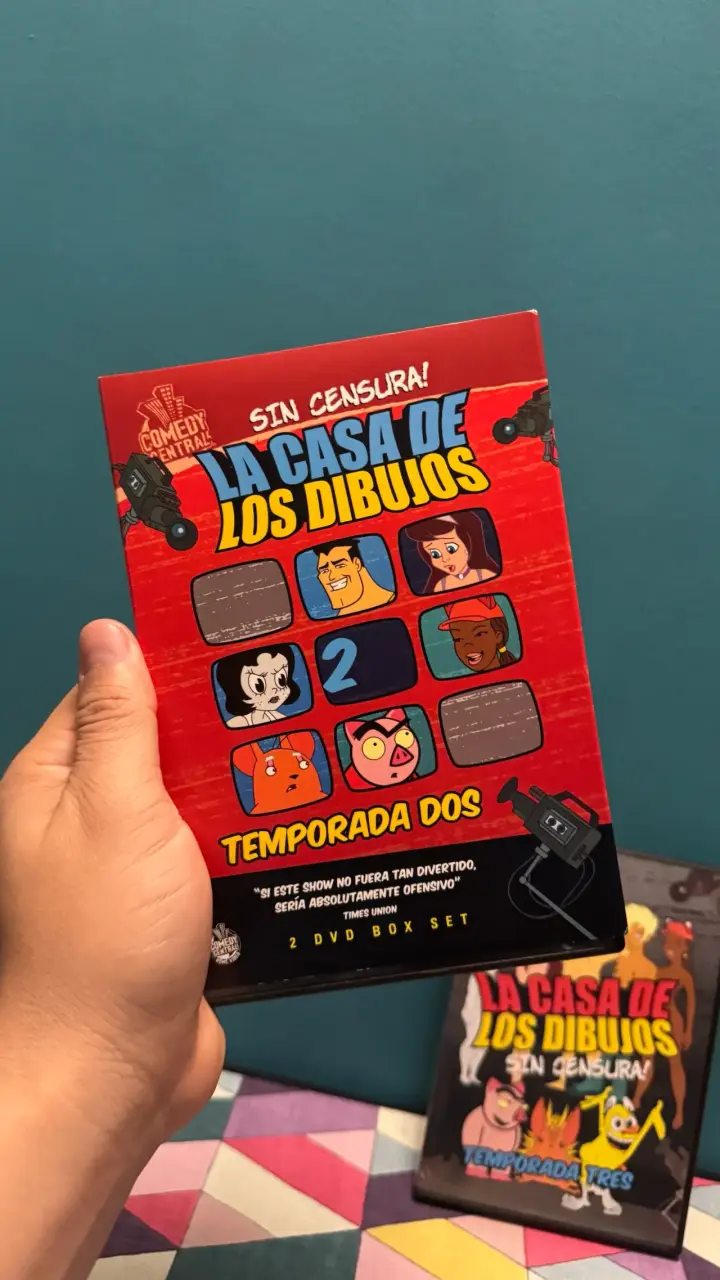 Colección de DVDs La Casa de los Dibujos Sin Censura - 3