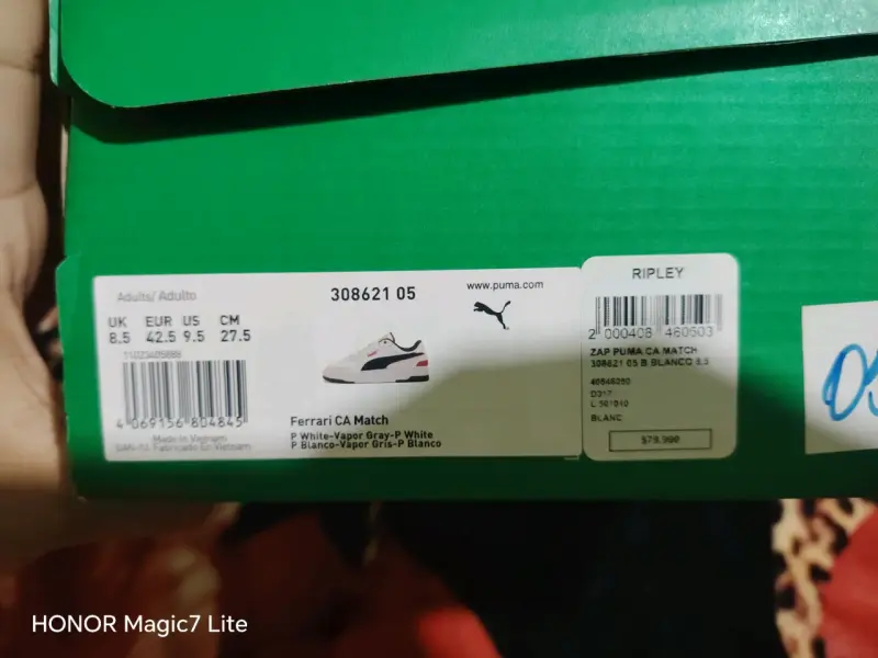Zapatillas Puma Ferrari CA Match Blancas - 2