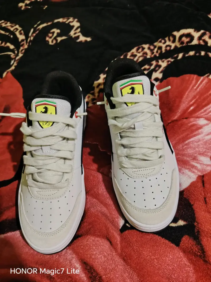 Zapatillas Puma Ferrari CA Match Blancas - 3