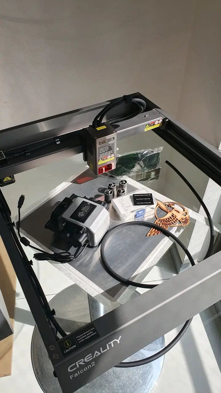 Grabador Láser Creality Falcon2 12W de Alta Precisión - 3
