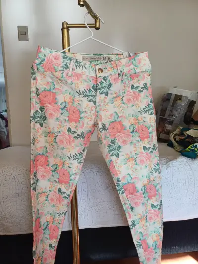 Jeans mujer estampados florales zara, Jeans Esprit - miniatura 3
