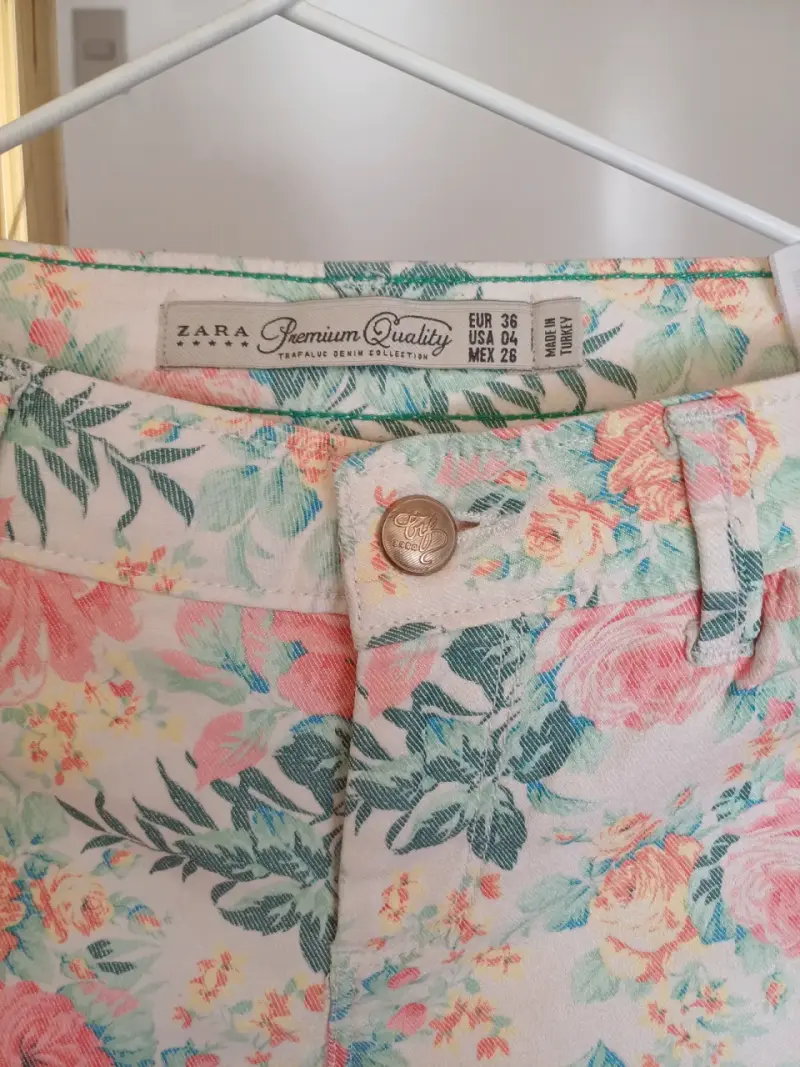 Jeans mujer estampados florales zara, Jeans Esprit - 4