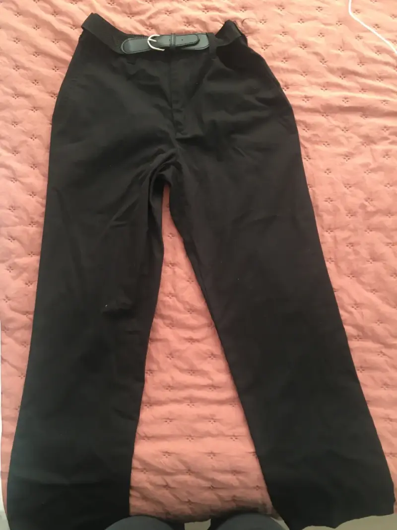 Pantalones negros Niño talla 10