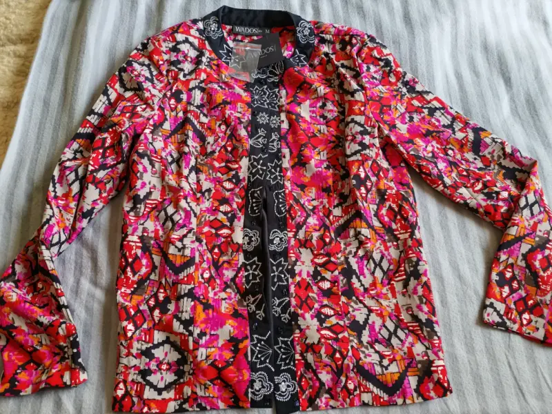 Blusa estampada floral Wados talla M - 2