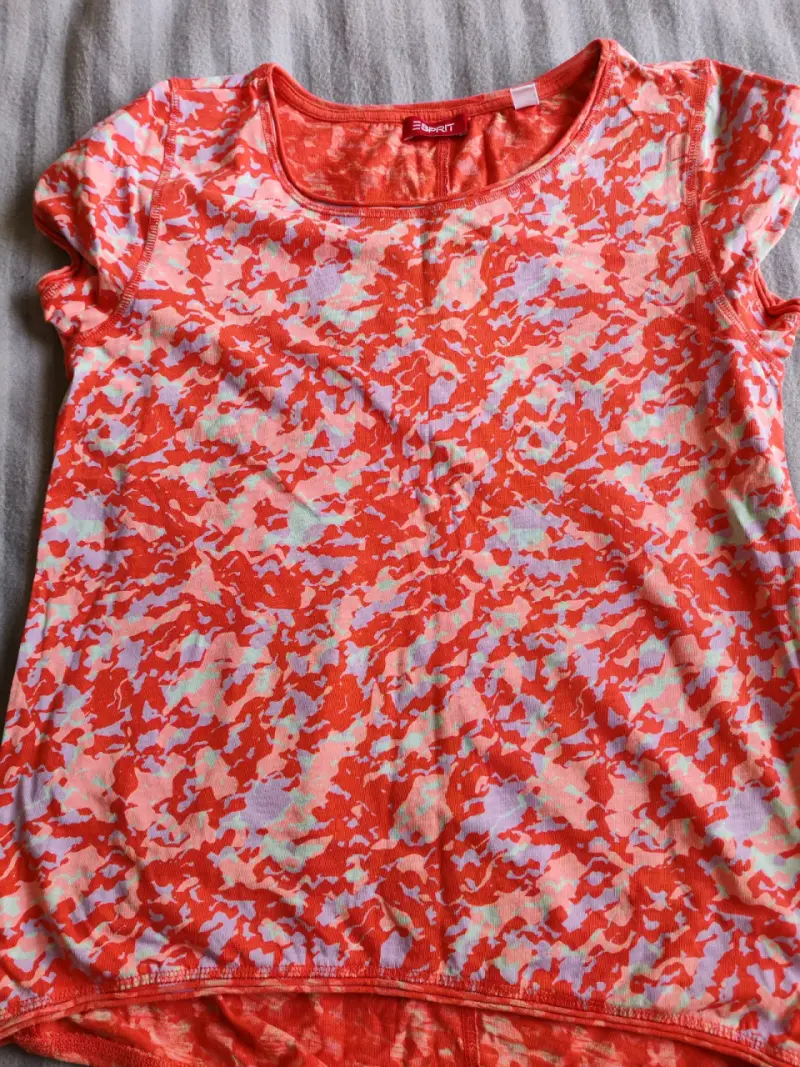 Polera Esprit estampado naranja para mujer - 2