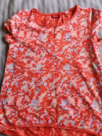 Polera Esprit estampado naranja para mujer - miniatura 2