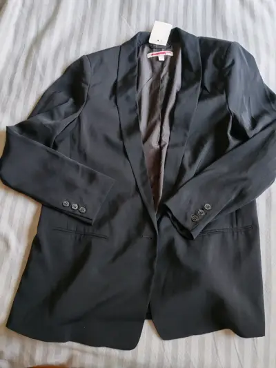 Blazer negro elegante Esprit para mujer - miniatura 1