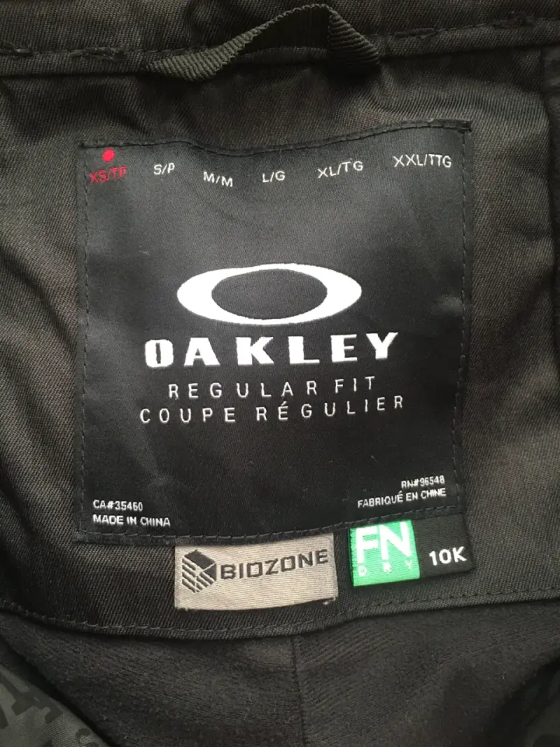Pantalones de nieve Oakley negros para hombre - 2
