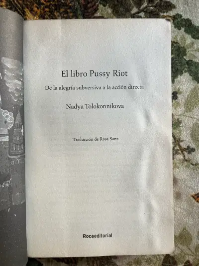 Libro 'Pussy Riot' de Nadya Tolokonnikova - miniatura 3