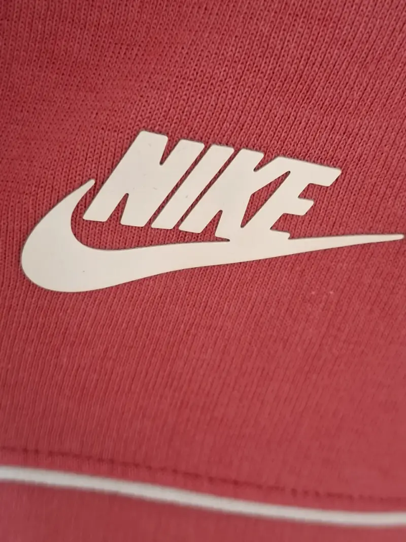 Polerón Nike con capucha rosado para mujer - 4