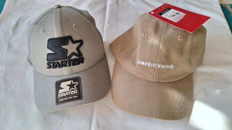 Set de 4 gorras variadas Starter y Adidas - 1