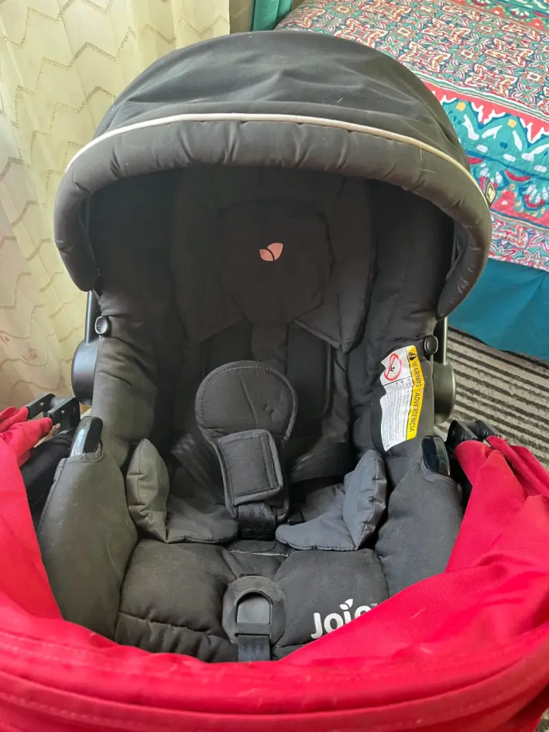 Coche de bebé Infanti Epic Sport rojo y negro - 4
